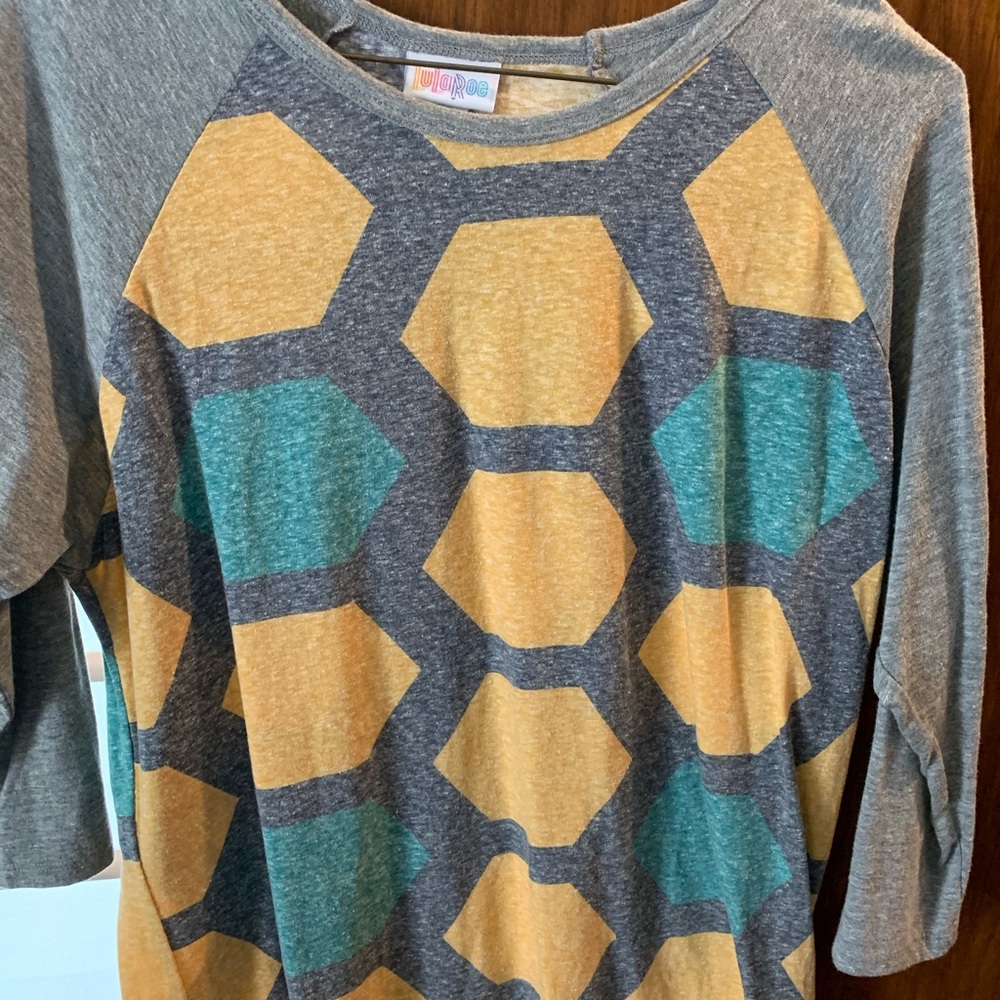 Various LulaRoe randy baseball top all size L